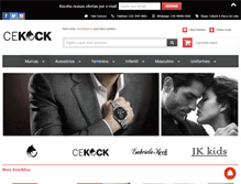 Tablet Screenshot of cekock.com.br